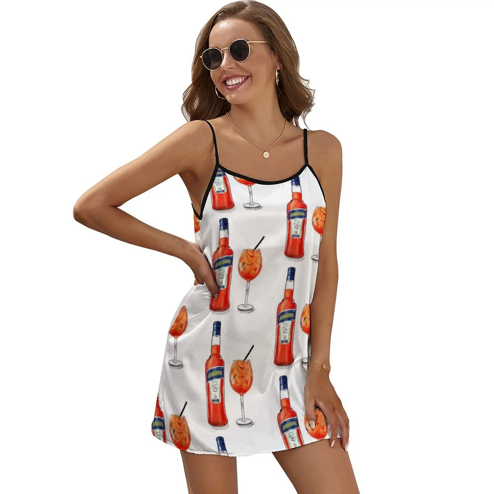 

Spritz Cheers! Sleeveless Dress dresses for woman summer outfits for women 2024 Dress vintage Evening gown