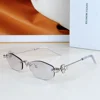 GENTLE MONSTER GLITZ Classical Rimless Alloy Frame Men Sunglasses Stylish Design Brand Retro Leisure Women Eyeglasses With Case