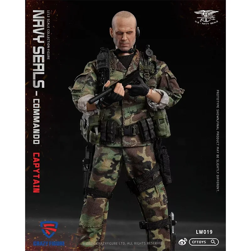 CFTOYS 1/12 シール スペシャル アサルト キャプテン LW019 CFTOYS LW019 1/12 SEAL Special Assault Team Captain 6
