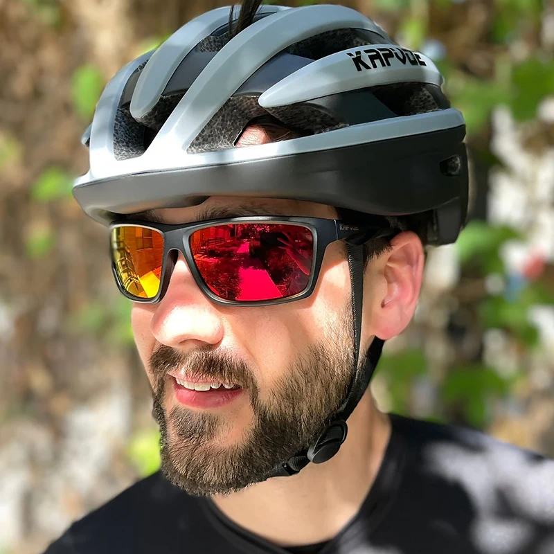 Men Bike Polarized Cycling Glasses Outdoor Professional Sports Goggles Eyewear 