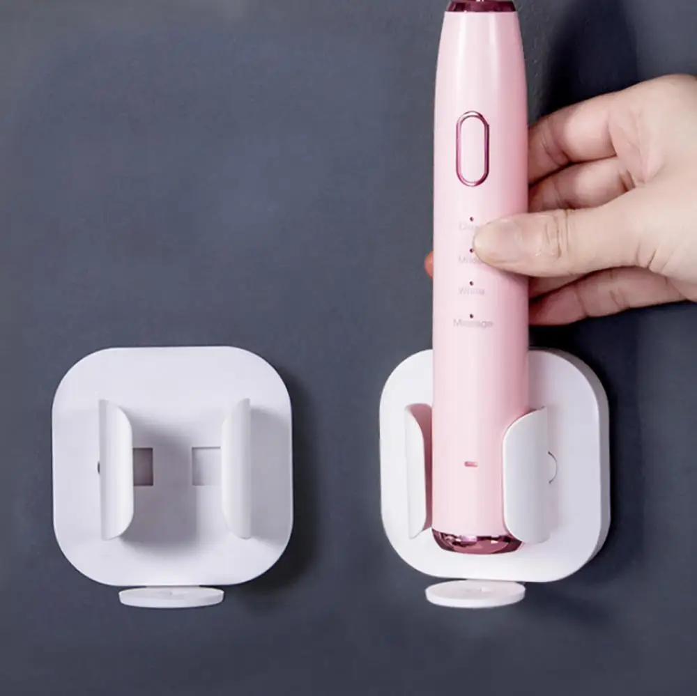 텔레스코픽 중력 감지 전동 칫솔 홀더, 벽걸이, 커플 칫솔 배수 보관함, 욕실 정리함, 1 PC