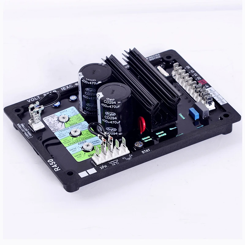 R450 AVR 자동 전압 조절 발전기, 브러시리스 3 상 안정기,  디젤 발전기 예비 부품