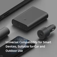 New Xiaomi Car Charger 100W MAX 1A1C Fast Charging Dual-port USB-A USB-C Smart Device Fully Compatible With Light Effect Display - Image 3