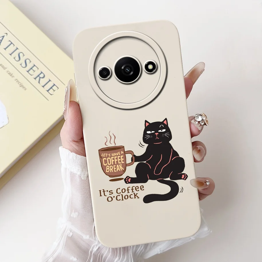 2024 New Fashion Flower Square Silicone Camera Lens Protective Cover