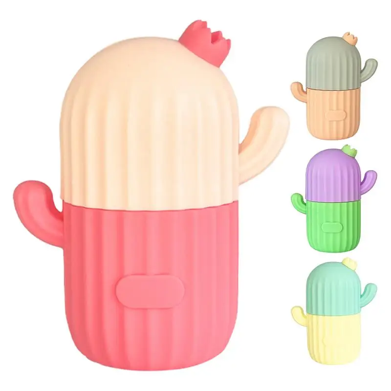 Facial Ice Cube Mold Silicone Freezing Beauty Swelling Face Massager Moisturizing Washable Icing Mould ice mold