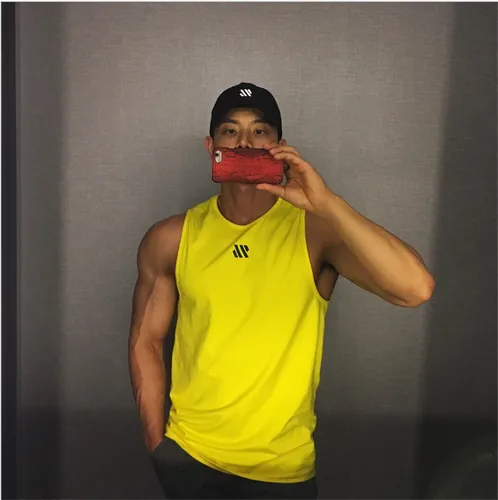 남성용 전술 스포츠 메쉬 민소매 조끼, 체육관 달리기 장비 훈련, 근육 스포츠 통기성 티셔츠, 여름 신상 3