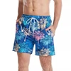 Fashion Palm Trees Graphic Beach Shorts For Men Summer Casual Holiday Vacation 3D Printed Swim Trunks Loose Harajuku Short Pants 3