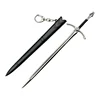 18-22cm Lord of F Rings Medieval Weapon Glamdring Aragorn Narthil Sword Metal Katana Samurai Sword Keychain Ornaments Gifts Toy 2