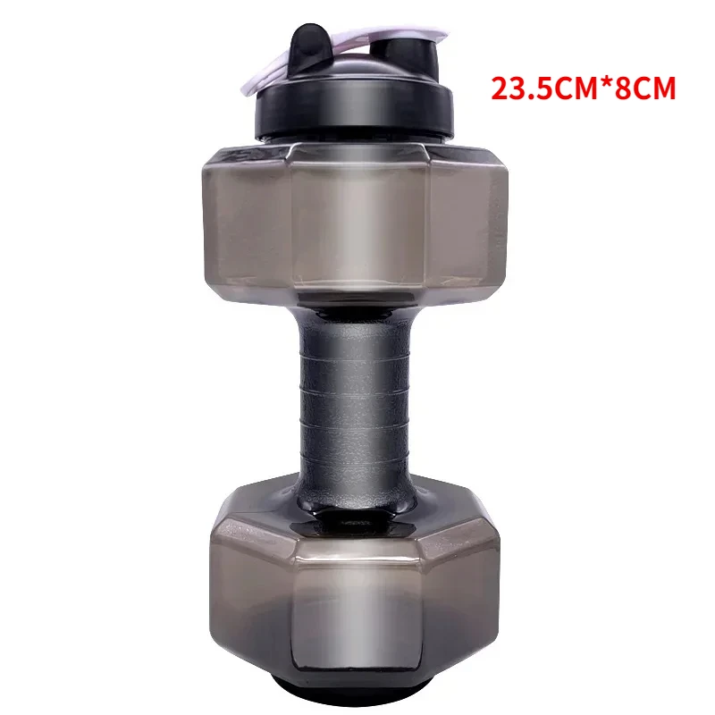 Water Dumbbell Bottle Gym Running Large Capacity Fitness Bodybuilding Outdoor Bicycle