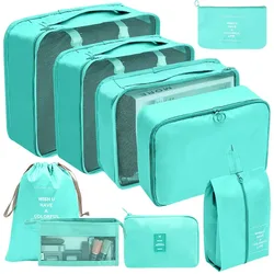 Travel Set Shoe Underwear Storage Bag Foldable Washing Portable Cosmetic Digital Box Bundle Organizer Toiletries Clothes Reusabl