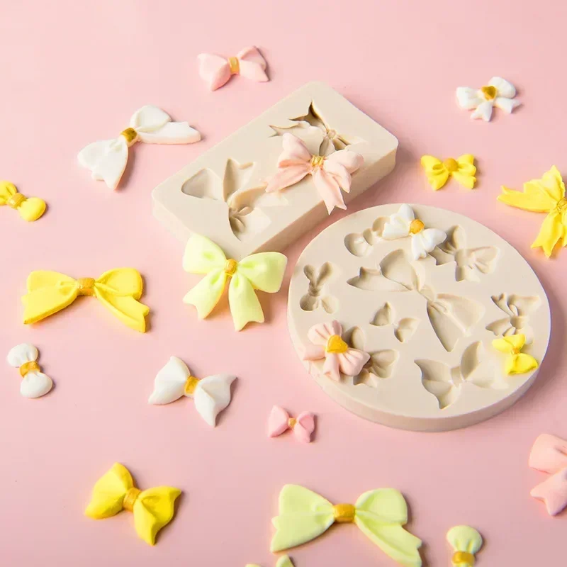 Cookie Silicone Mold Cartoon Heart Flower Leaves Uppercase Bows Shape Chocolate Biscuit Cake Decorating Tools DIY Fondant Forms