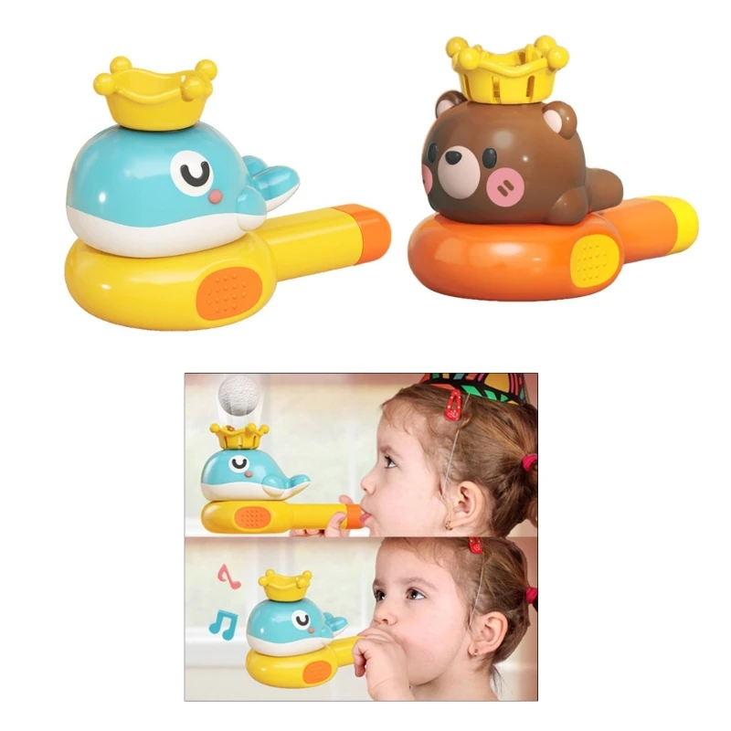 

Toddler Music Trumpet Blowing Ball Toy Blowing Game Floating Ball Party Favor