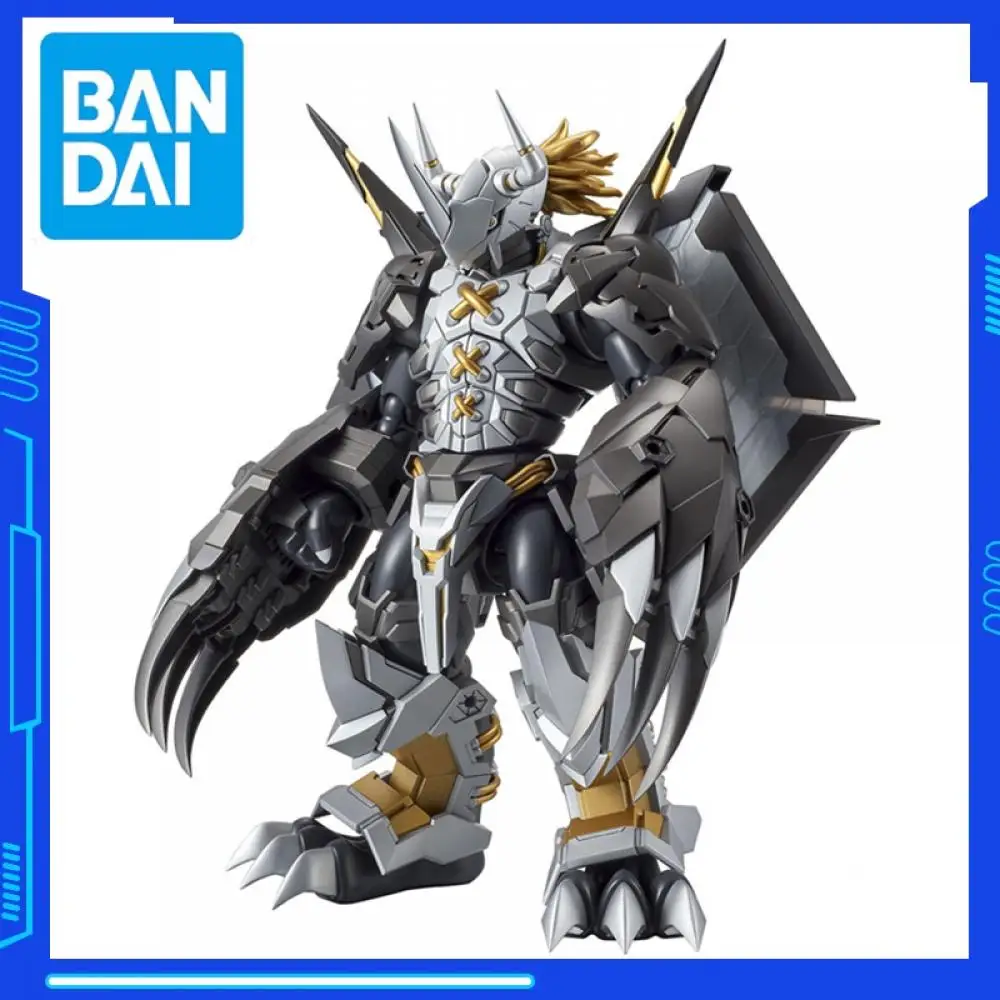 

Bandai 17Cm Anime Cartoon Digimon Figure-Rise Dark War Greymon Model Digimon Assembled Model Figure boys Holiday Gifts