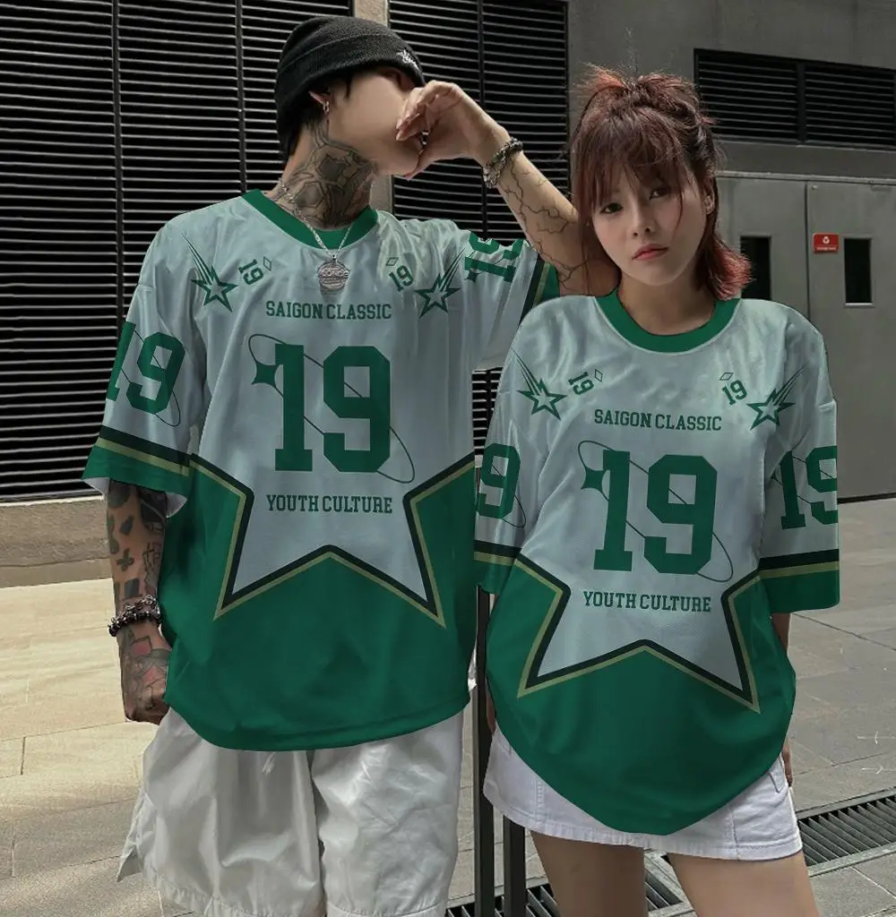 

2024 Men's T-Shirt Digital Print Short Sleeve T-Shirt For Men Summer Quick Dry Pullover Fashion Basketball Tees Loose Breath Top