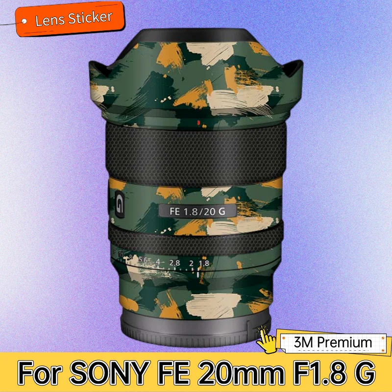 

Для SONY FE 20 мм F1.8 G наклейка на рассеиватель защитная пленка наклейка против царапин защитное покрытие SEL20F18G FE20mm/1,8 1,8/20G