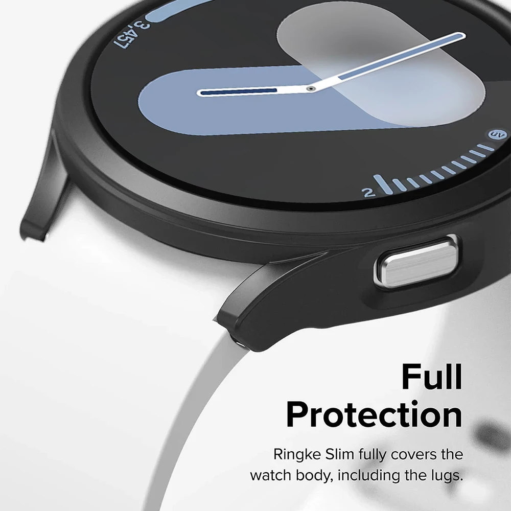 Protective Hard Bumper Shell Cover for Smartwatch - Durable PC Frame Accessory
