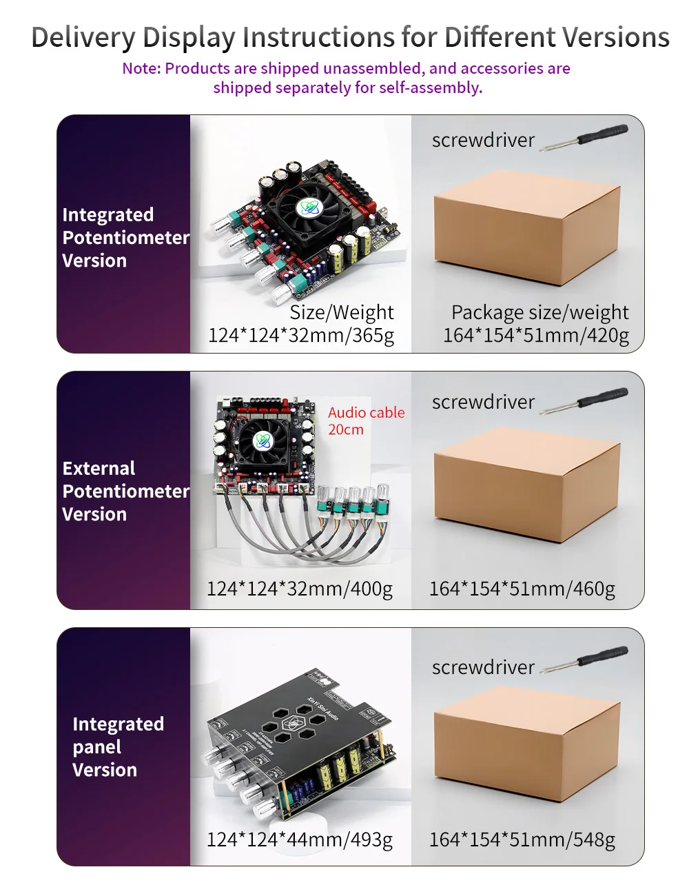 XY-AS21HPA Digital Sound Amplifier Board 2.1 Channel Dual TPA3255
