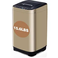Portable Washing Machine,15.6 LBS Full-Automatic Washer and Dryer Combo, with Drain Pump,10 Wash Program & 8 Water Level 1