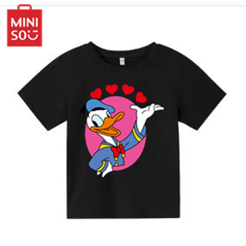 

2024 High quality cotton T-shirt Boys Girls Kids Top Cartoon Spring Summer Boys Girls Kids Cartoon Kids 100-160