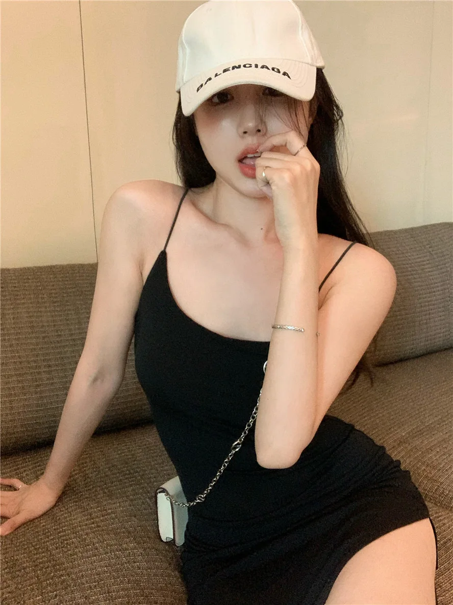 Draped Sexy Backless Sleeveless Slip Maxi Dress for Women Elegant Summer Sundresses Holiday Beach Vestido Clothes