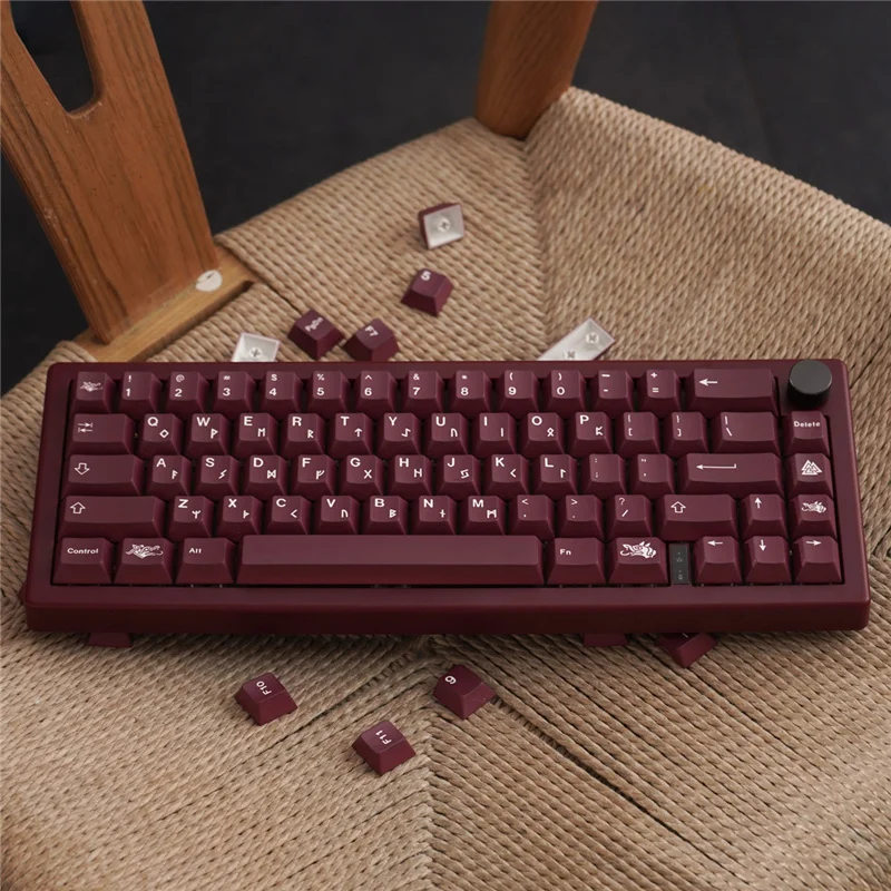 teclas, 23 teclas, 5-Side Dye Sublimation, Keycap