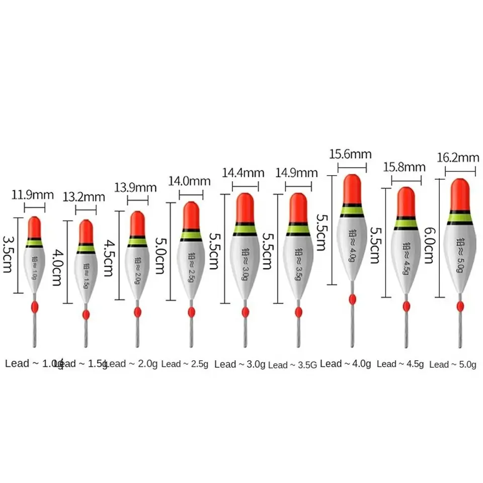 Accessoires Pêche Sur Glace – Flotteurs Super Fine Streams Nano – Neufs