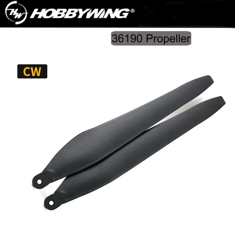 오리지널 Hobbywing FOC 36190, 복합 소재 항공 접이식 프로펠러, X9 플러스 모터용 CW CCW, 36 인치
