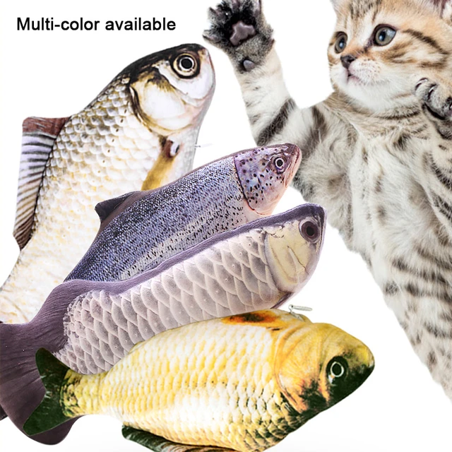 Floppy Fish Dog Toy  USB Charging Smart Cat Dog Toy