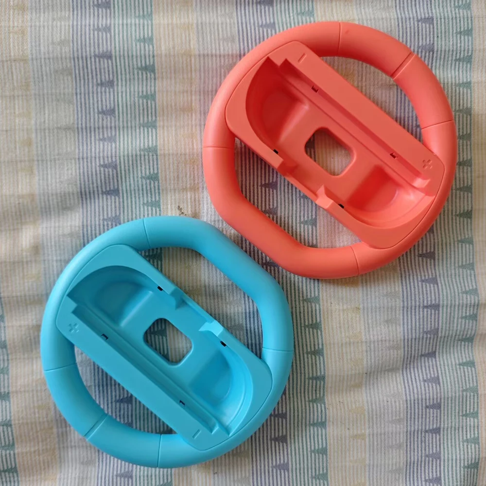 2 Pcs/Set Racing Steering Wheels for Switch 2 JoyCon Controller