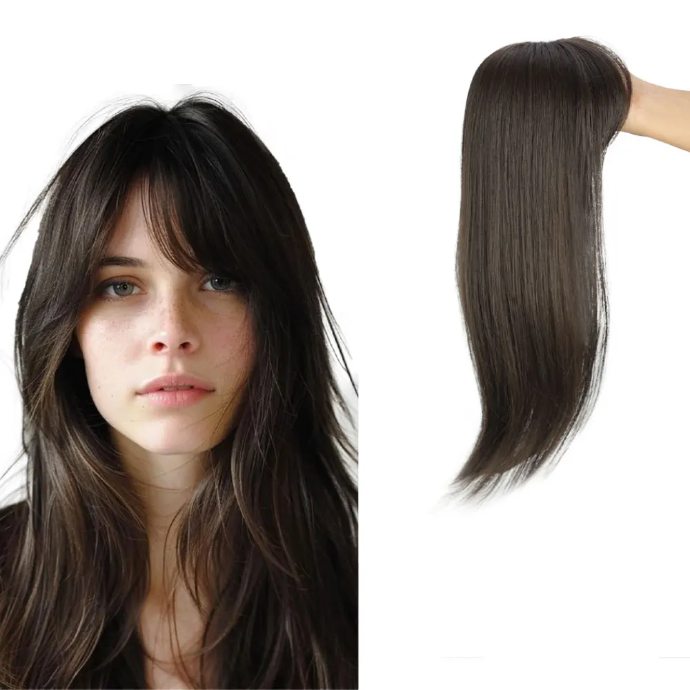 باروكة شعر طبيعي أشقر 18 بوصة