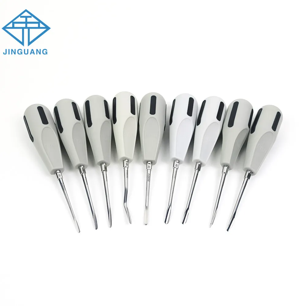 9pcs/set Dental Elevator Stainless Steel Luxating Lift Elevator Teeth