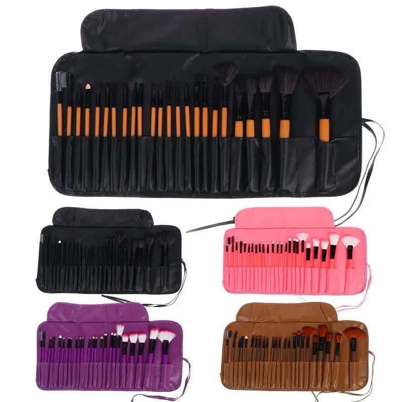 Professional 24Pcs Beauty Brush Set Includes All Makeup Brushes with Organizer Bag for Personal and Travel UseHot 1
