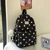 Strawberry Print Backpack Warterproof Nylon Women Anti-theft Shoulder Bag Large Capacity School Bag For Girls Travel Rucksack 5