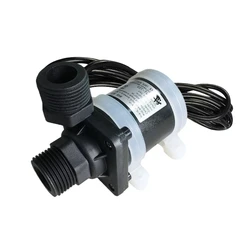 12V/24V Horizontal/Vertical Threaded Port Brushless DC Water Pump Floor Heating Water Heater Booster Water Pump Stainless Steel