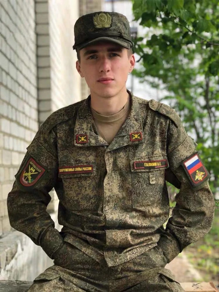 Russian military uniform spring suit men green new 22 23 vkbo include