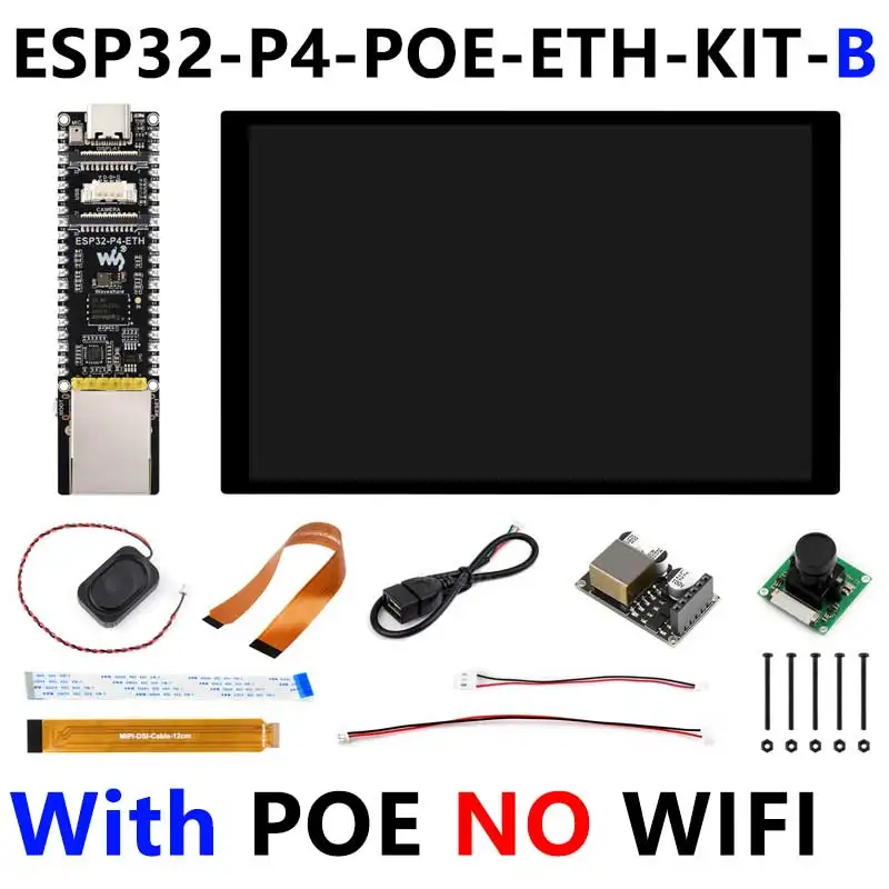 ตัวเลือกสินค้า บอร์ดพัฒนา ESP32-P4 Pico WIFI6 ETH ESP32 C6 MIPI DSI จอแสดงผล 10.1 นิ้ว /กล้อง CSI /ลำโพงเสียงไมค์ AI Deepseek