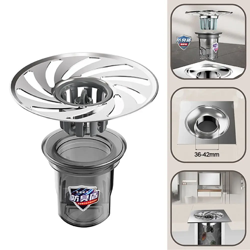 

Креативные стоки для пола с защитой от засоров, полезные пробки для дренажа с защитой от гравитации, с защитой от запаха и насекомых