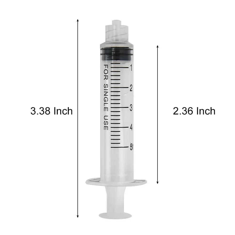 100 Ml Syringe Without Needle - 5 Pack Of Individually Wrapped - View #3