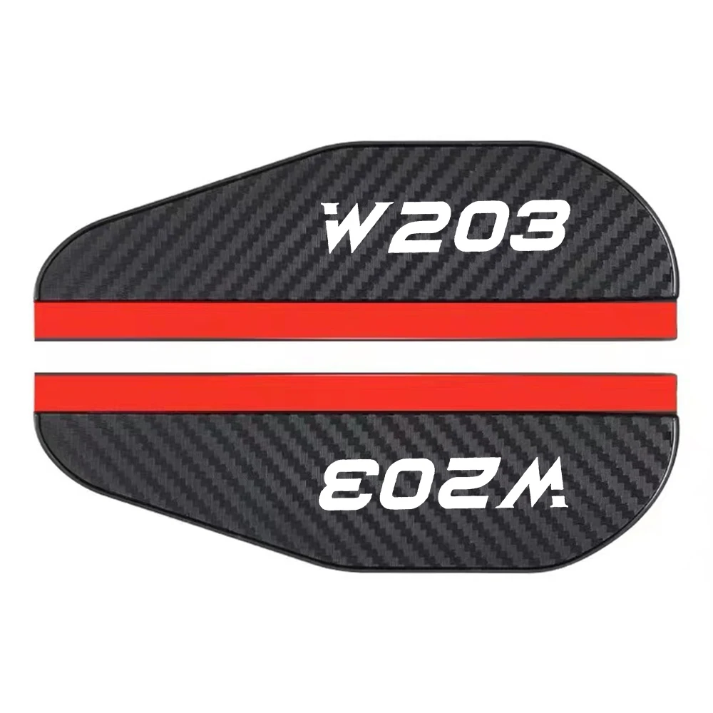 Carbon Fiber Car Rearview Mirror Eyebrow Rain Cover 2Pcs for Mercedes Benz A B C E R S V class Sprinter Viano W124 W203 W204