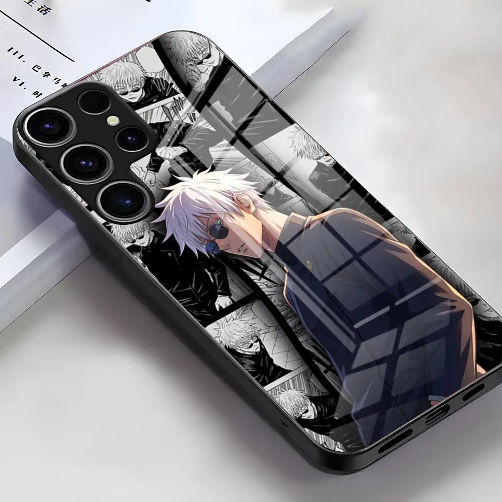 Sukuna Jujutsu Kaisen Anime Boy Glass Phone Case