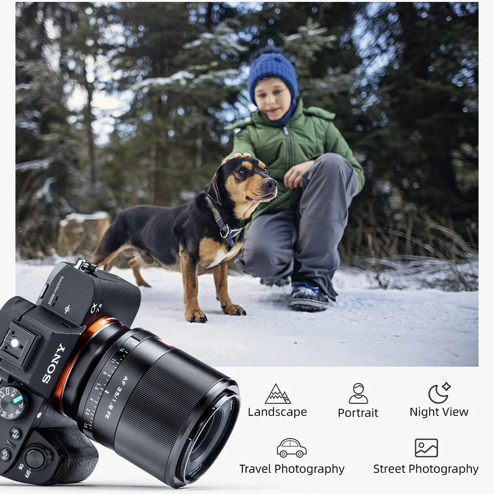 Viltrox 24MM 35MM 50MM Auto Focus Full Frame Large