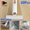 2-20Pcs Mini Mop Squeeze Mini Mop Folding Home Cleaning Mops with Self-squeezing Floor Washing Mops Desk Kitchen Car Clean Tools 1