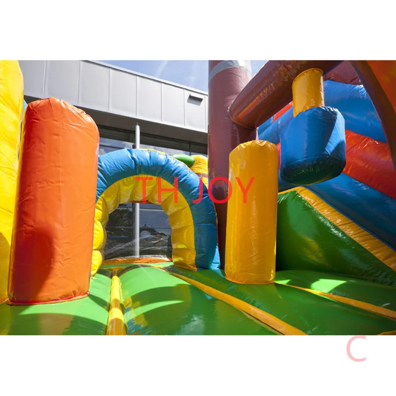 Free air ship door, commercial pirate ship inflatable obstacle bouncer slide, jumper slide inflatable combos for sale
