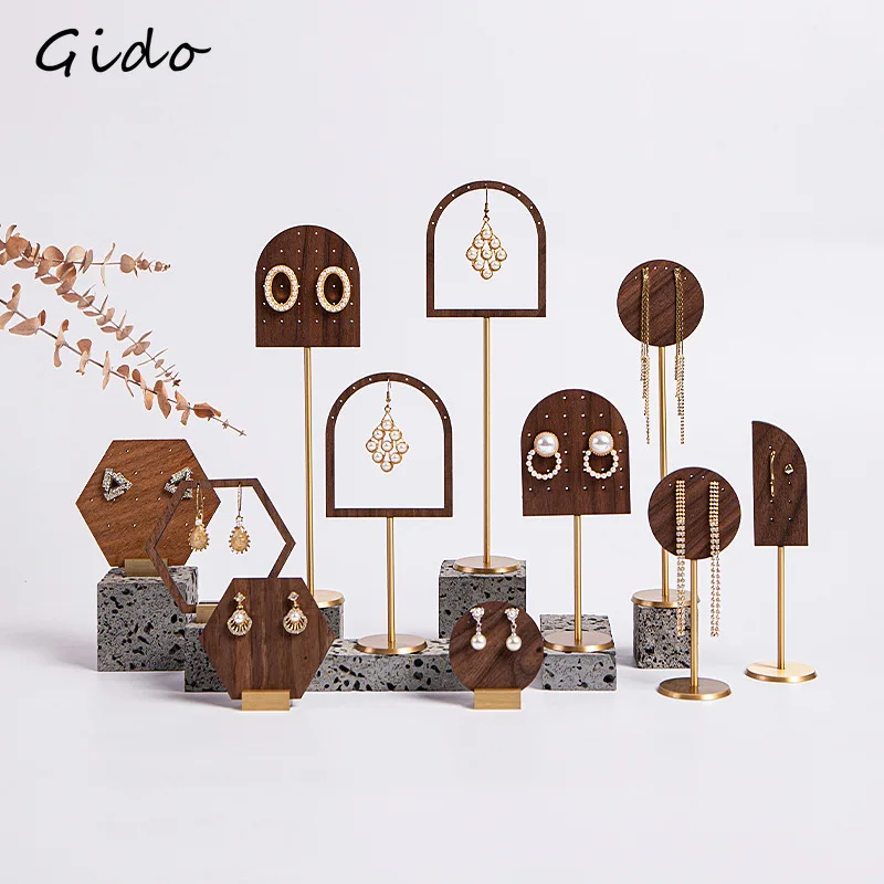Présentoir à Bijoux Pour Faux Ongles Et Boucles D'oreilles - Support Rangement Coiffeuse - Résine