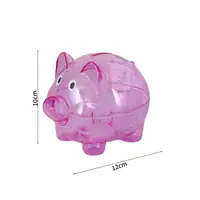 Saving Box Practical Easy to Take Out Piggy Bank Cute Piggy Bank Kids Saving Pot Desktop Ornament Home Decor 1
