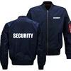 Men's Jacket Outdoor Waterproof Oversized Flight Jacket Security Uniform Print Casual Windbreaker thicken Large size Jacket Man 2