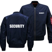 Men's Jacket Outdoor Waterproof Oversized Flight Jacket Security Uniform Print Casual Windbreaker thicken Large size Jacket Man 2