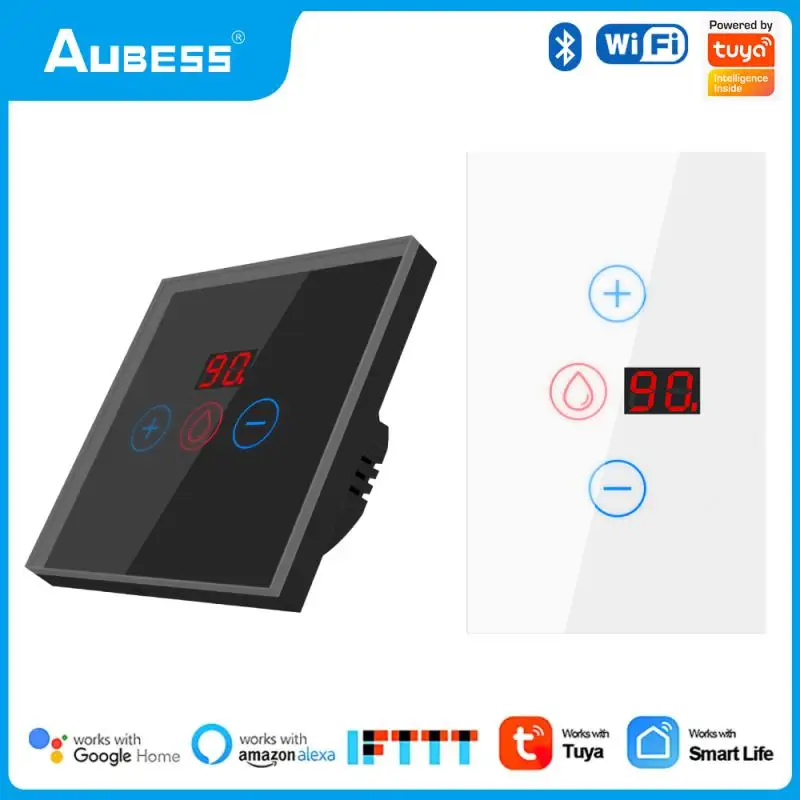 

20A Tuya Bluetooth WiFi Smart Switch Power Monitor Smart Life EU/US WiFi Boiler Switch Water Heater Switch For Alexa Google Home