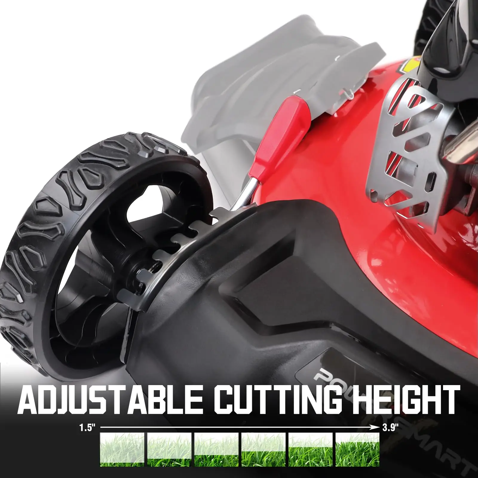 Self-Propelled Gas Lawn Mower 21" 170cc OHV Engine 5