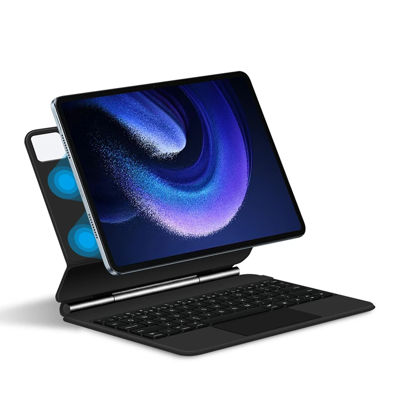 Backlight Magic Keyboard para Xiaomi mi Pad Pro Capa do Teclado Empresarial Capa do Teclado Trackpad Design Flutuante 11 - Imagem 4